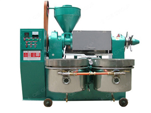 máquina china de planta de procesamiento de aceite de tornillo de coco de venta caliente