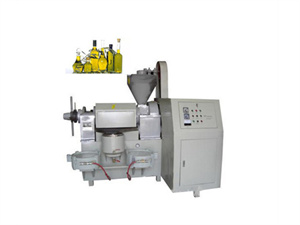 máquina prensadora de aceite de germen de maíz 10-100tpd con nuevo diseño