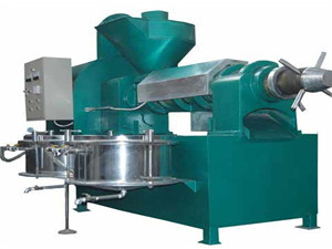 aplicaciones de prensas de tornillo - french oil mill machinery company
