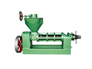 prensa de tornillo goyum - fabricante y proveedor de máquinas de procesamiento de aceite